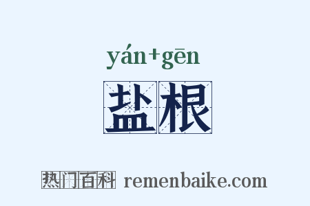 盐根是什么意思的图片